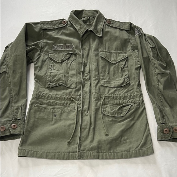 (Unisex) Molecule Clothing 100% Cotton Military Style Airstrike Jacket - Picture 3 of 7